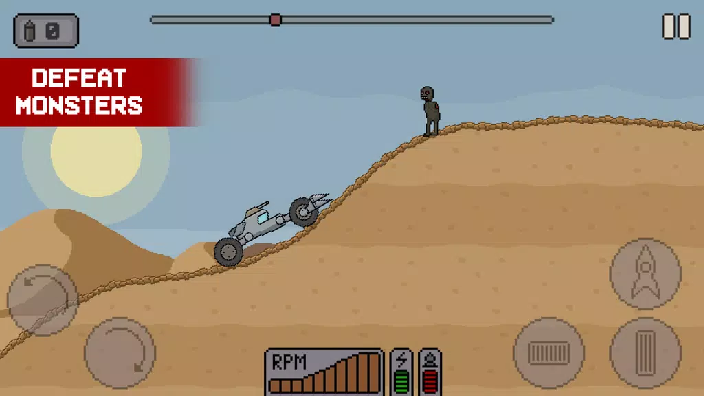 Death Rover: Space Zombie Race應用截圖第2張
