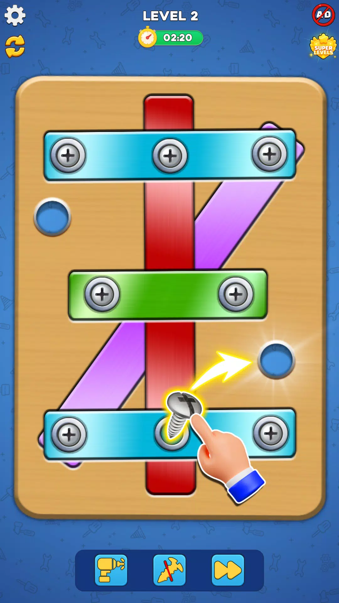 Screw Nuts and Bolts Puzzle Screenshot 3
