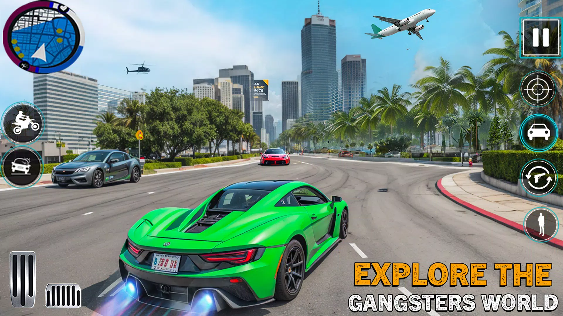 City Driving Car Simulator 3D Captura de tela 4