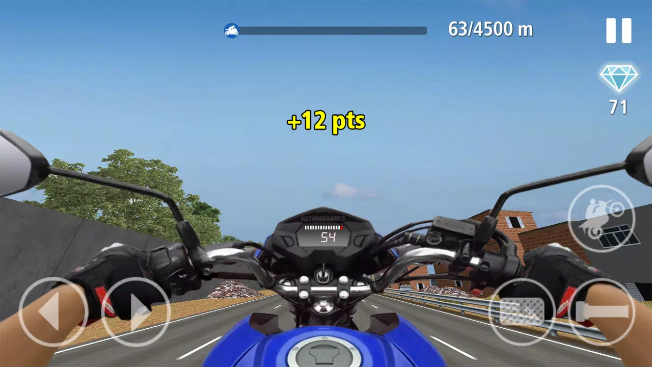 Traffic Motos Captura de tela 3