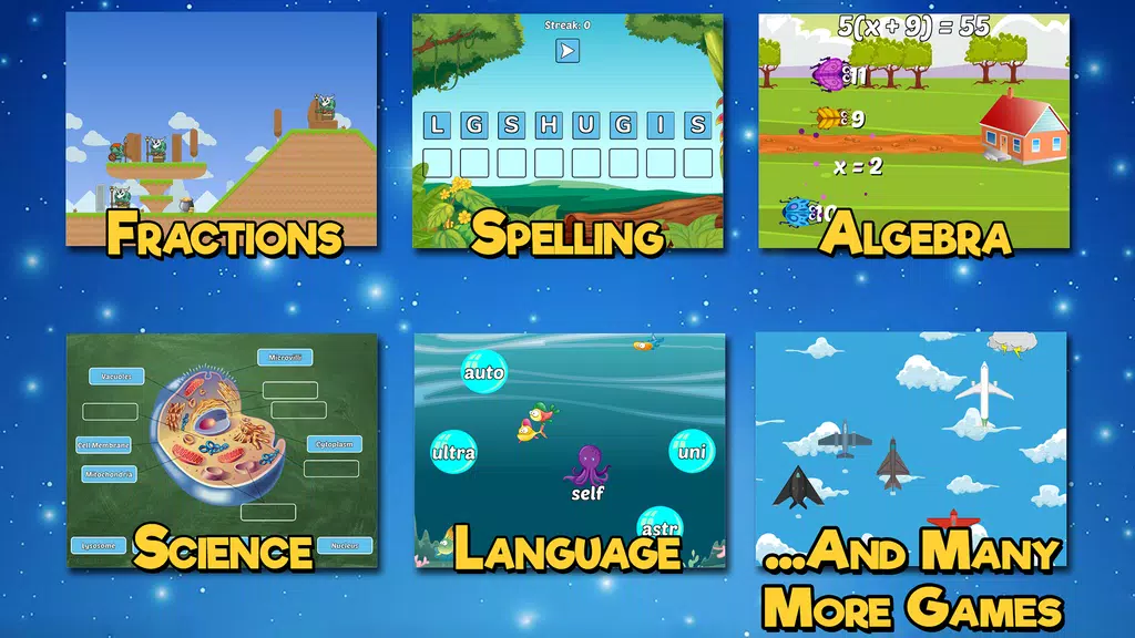 Fifth Grade Learning Games स्क्रीनशॉट 1