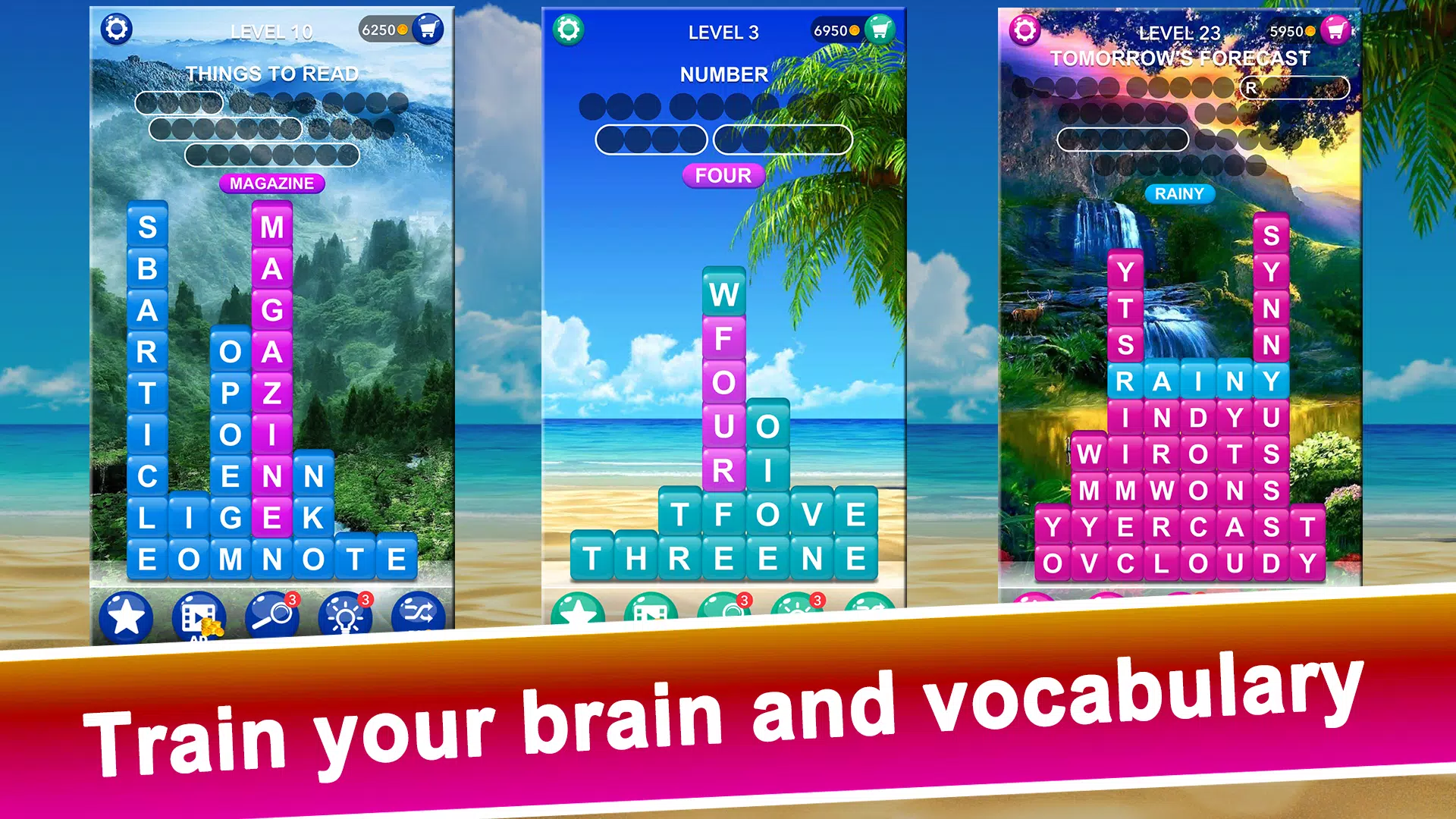 Word Tiles :Hidden Word Search應用截圖第4張