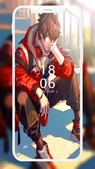 Anime Boy Wallpaper 4K Скриншот 2
