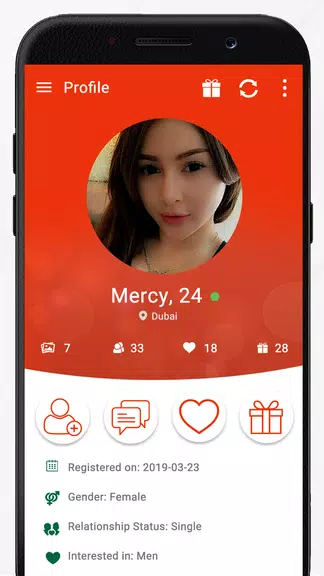 UAE Dating & Dubai Chat Captura de pantalla 1