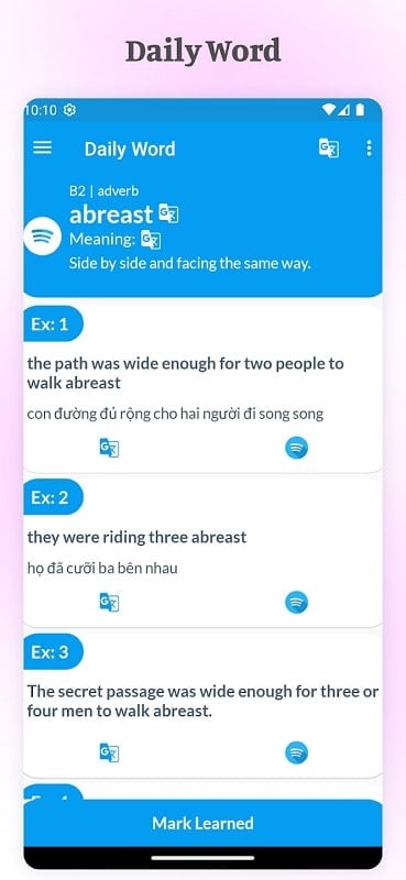 IELTS Vocabulary スクリーンショット 1