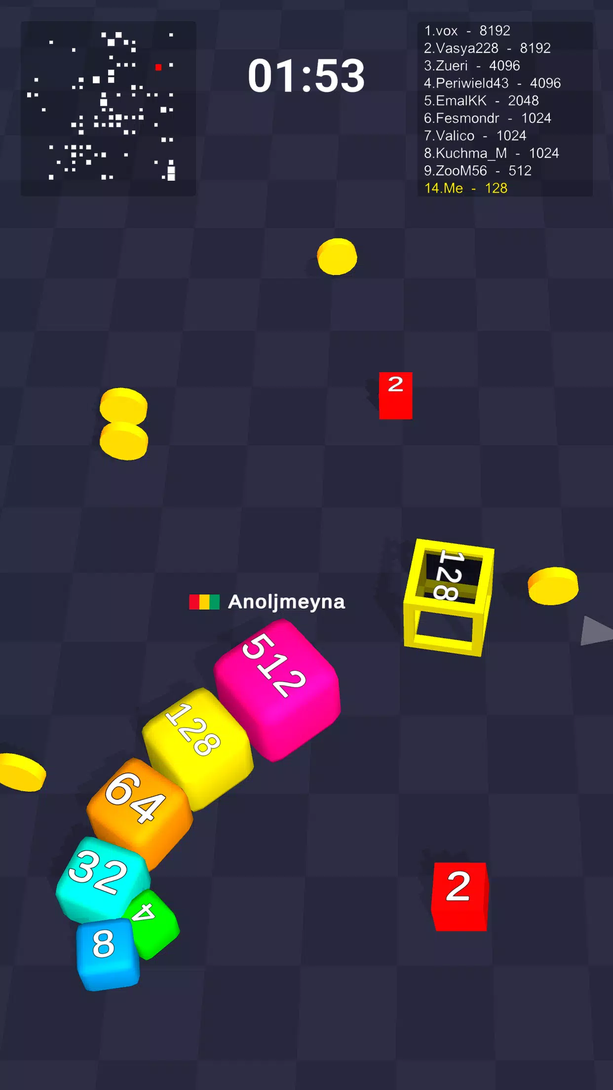 Cube Arena 2048應用截圖第3張