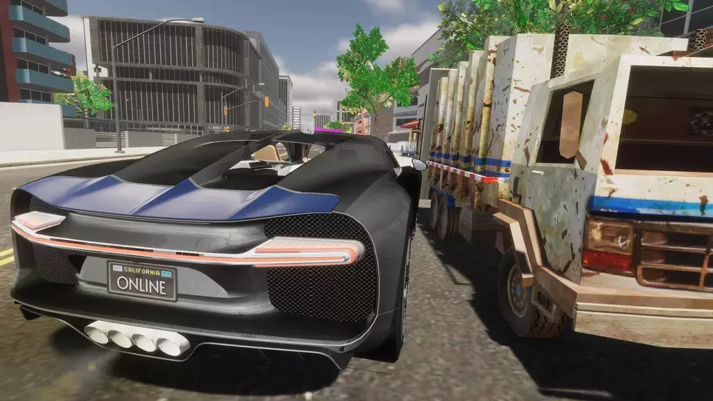 Extreme Bugatti Chiron Drive 스크린샷 3