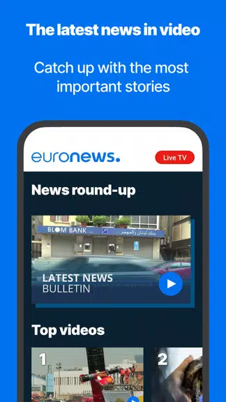 Euronews - Daily, live TV news Скриншот 3