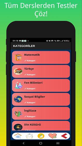 8. Sınıf Test Çöz Tüm Dersler應用截圖第2張