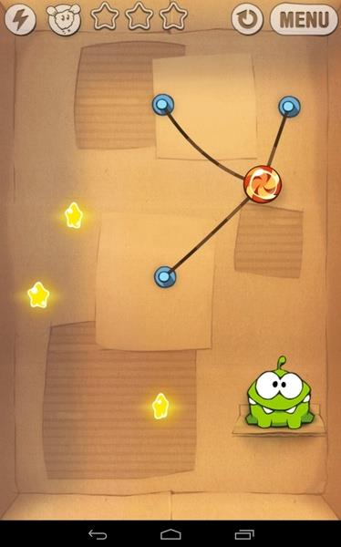 Cut the Rope Captura de pantalla 2