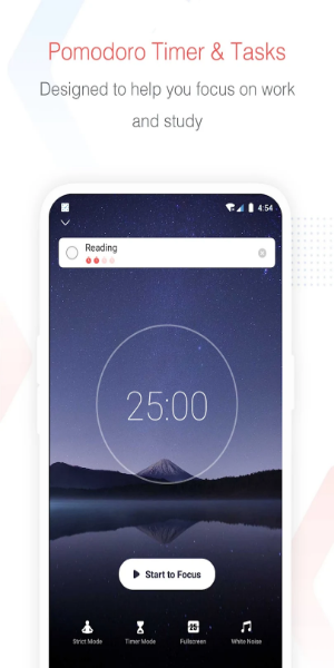 Focus To-Do：Pomodoro Timer Screenshot 1