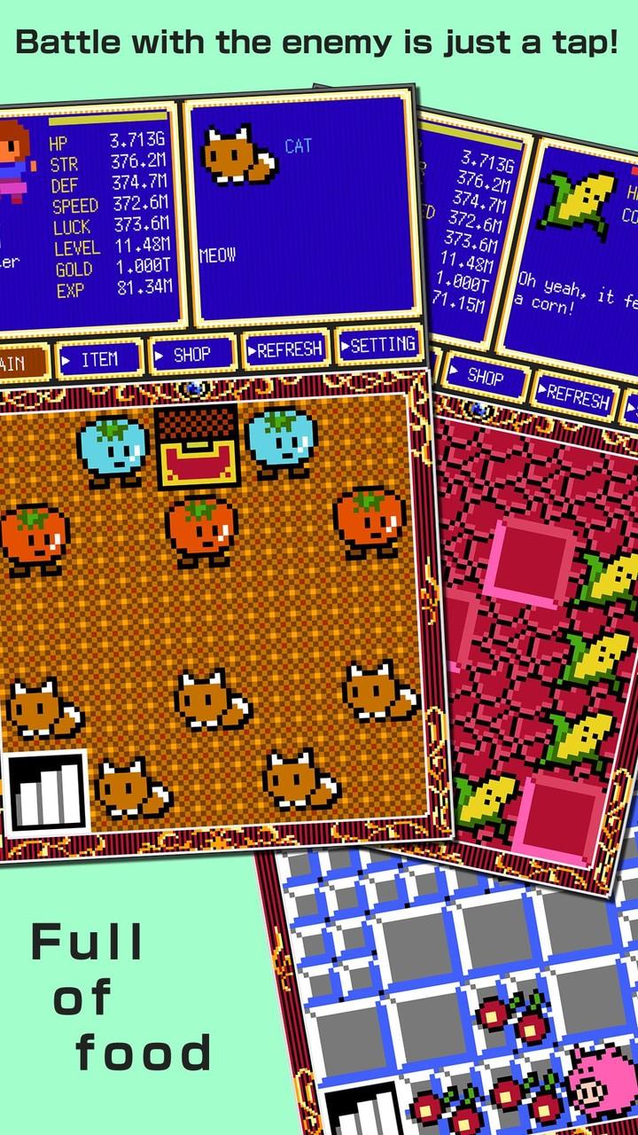 Clicker Tower RPG 3 Dash スクリーンショット 1