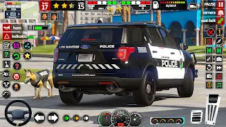 Cop Police Car Driving Game 3D Скриншот 2