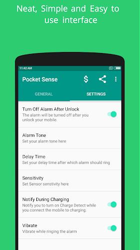 Pocket Sense - Theft Alarm App应用截图第2张