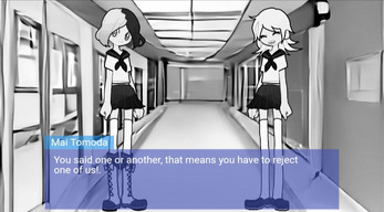 A Quick Rejection: a rushed visual novel. 스크린샷 3