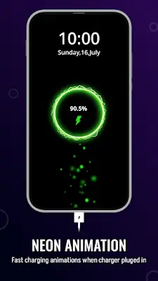 Battery Charging Animation Captura de pantalla 1