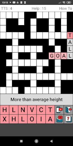 Mini Crossword Puzzle スクリーンショット 1