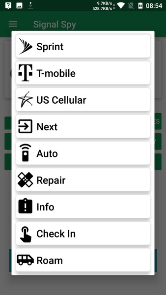 Signal Spy Capture d'écran 2