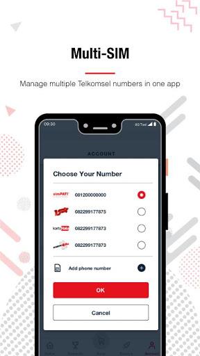 MyTelkomsel - Beli Pulsa/Paket Captura de pantalla 8