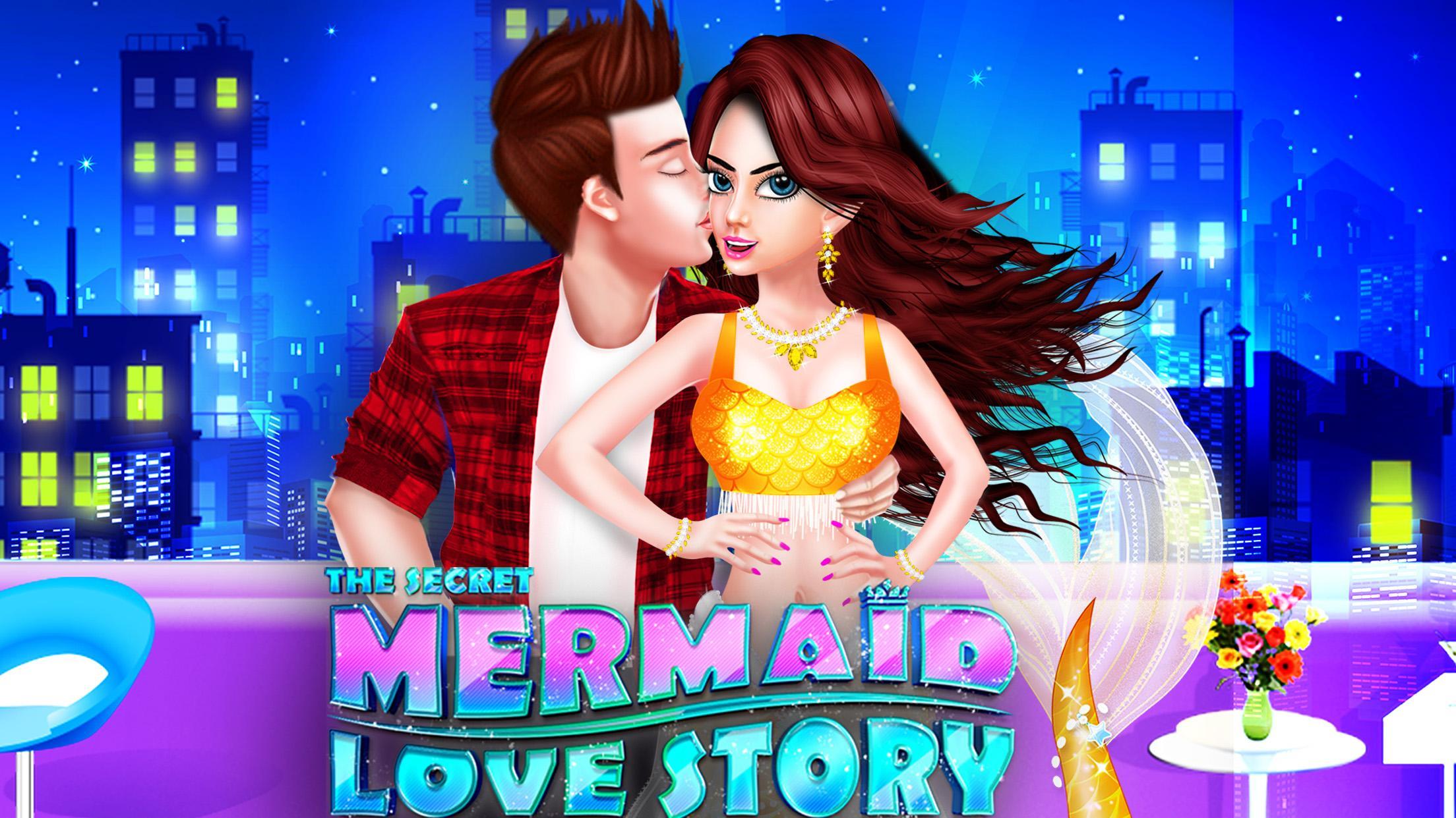 Secret Mermaid Love Crush Tale स्क्रीनशॉट 1