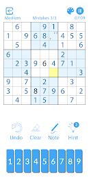 Sudoku - Classic Logic Puzzles Скриншот 3