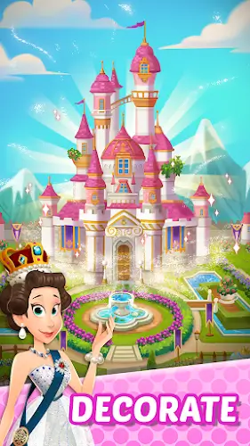 Queen’s Castle : Merge & Story 스크린샷 1