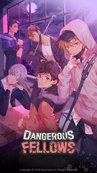 Dangerous Fellows:Otome Dating Mod Screenshot 1