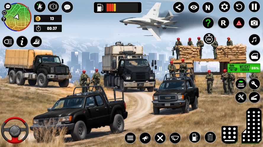 Army Truck Game: Driving Games スクリーンショット 3