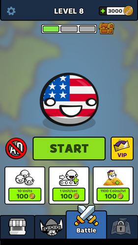 Country Balls: World Clash Capture d’écran 1