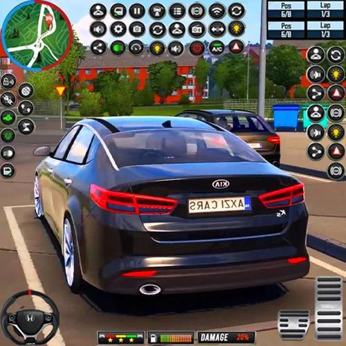 US School Car Game: Car Drive應用截圖第1張