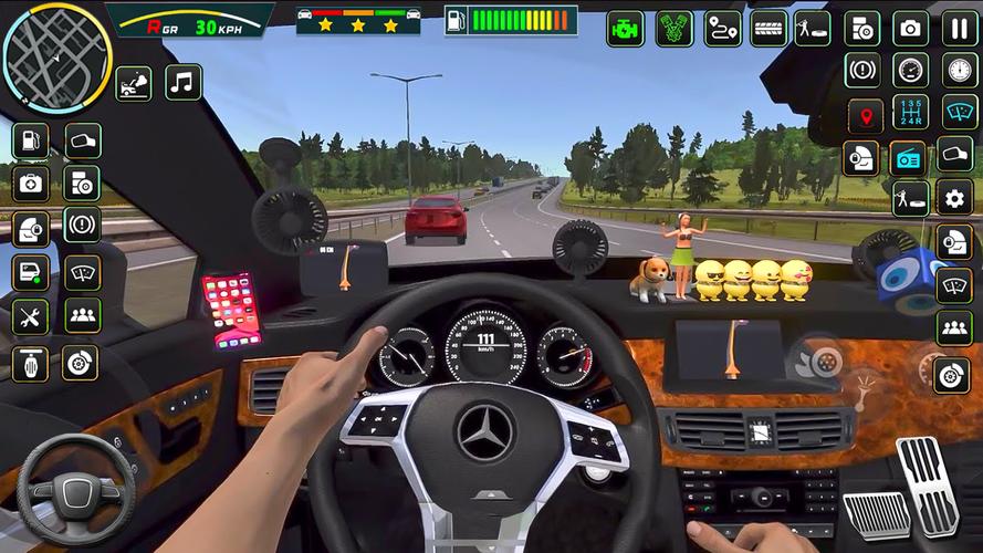 US School Car Game: Car Drive應用截圖第4張