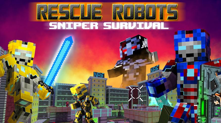Rescue Robots Sniper Survival應用截圖第1張