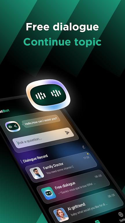 ChatBot – AI Chat Mod Скриншот 2
