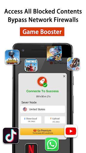 PStar VPN - Unlimited Fast Proxy Скриншот 4