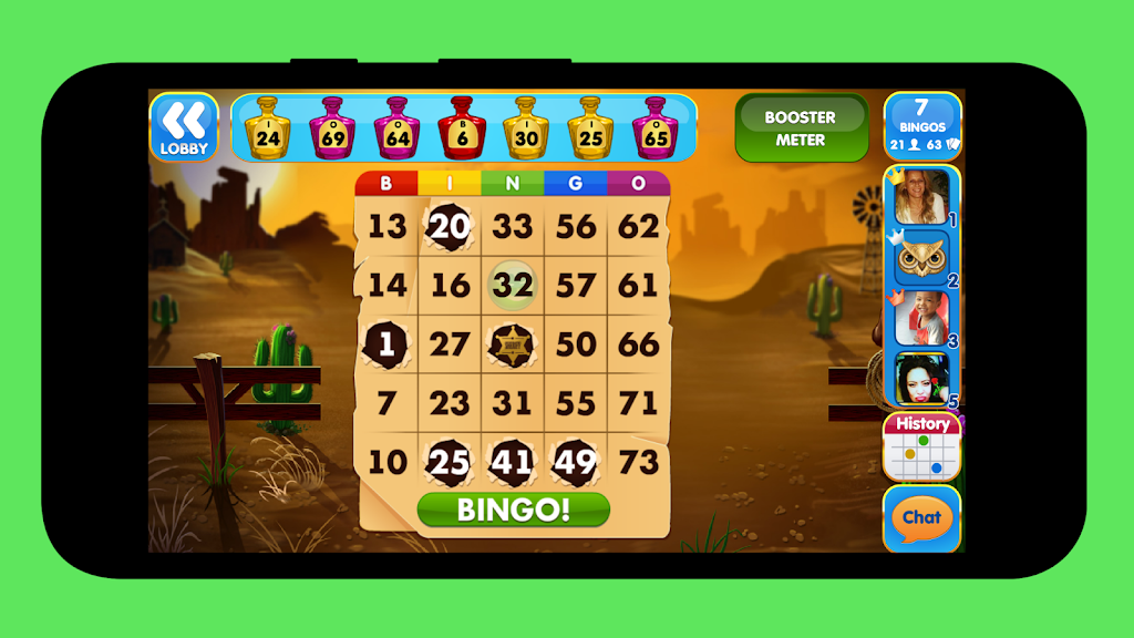 Offline bingo應用截圖第2張