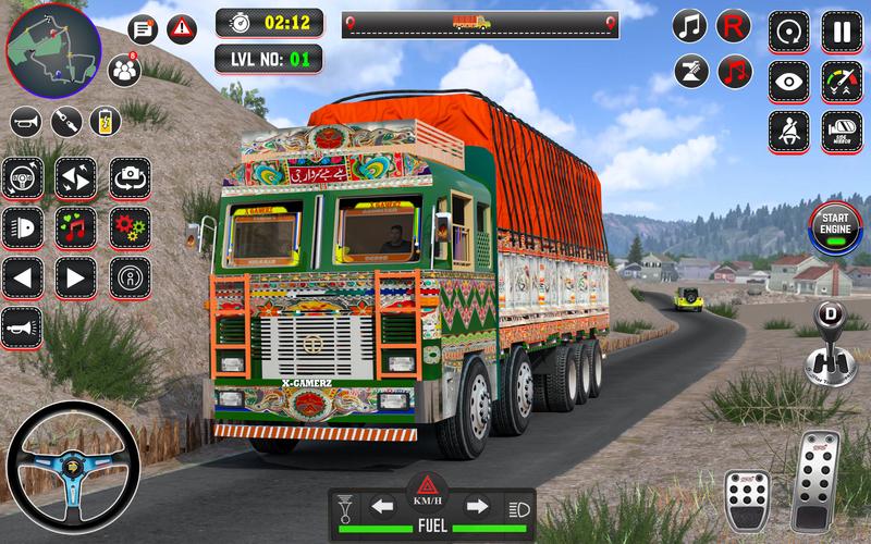 Indian Truck Drive Truck Games Capture d’écran 2