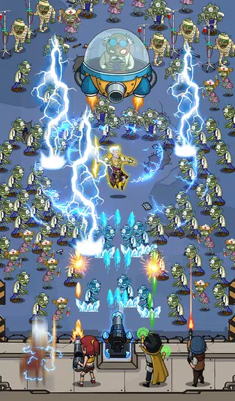 Zombie War Idle Defense Game應用截圖第2張