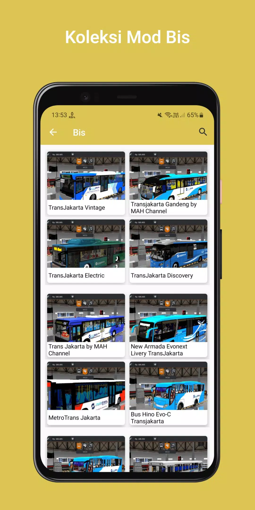 MOD Bus Simulator Indonesia स्क्रीनशॉट 2