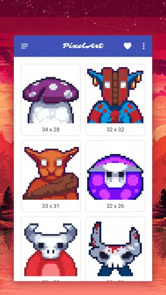 How to draw pixel monsters應用截圖第4張