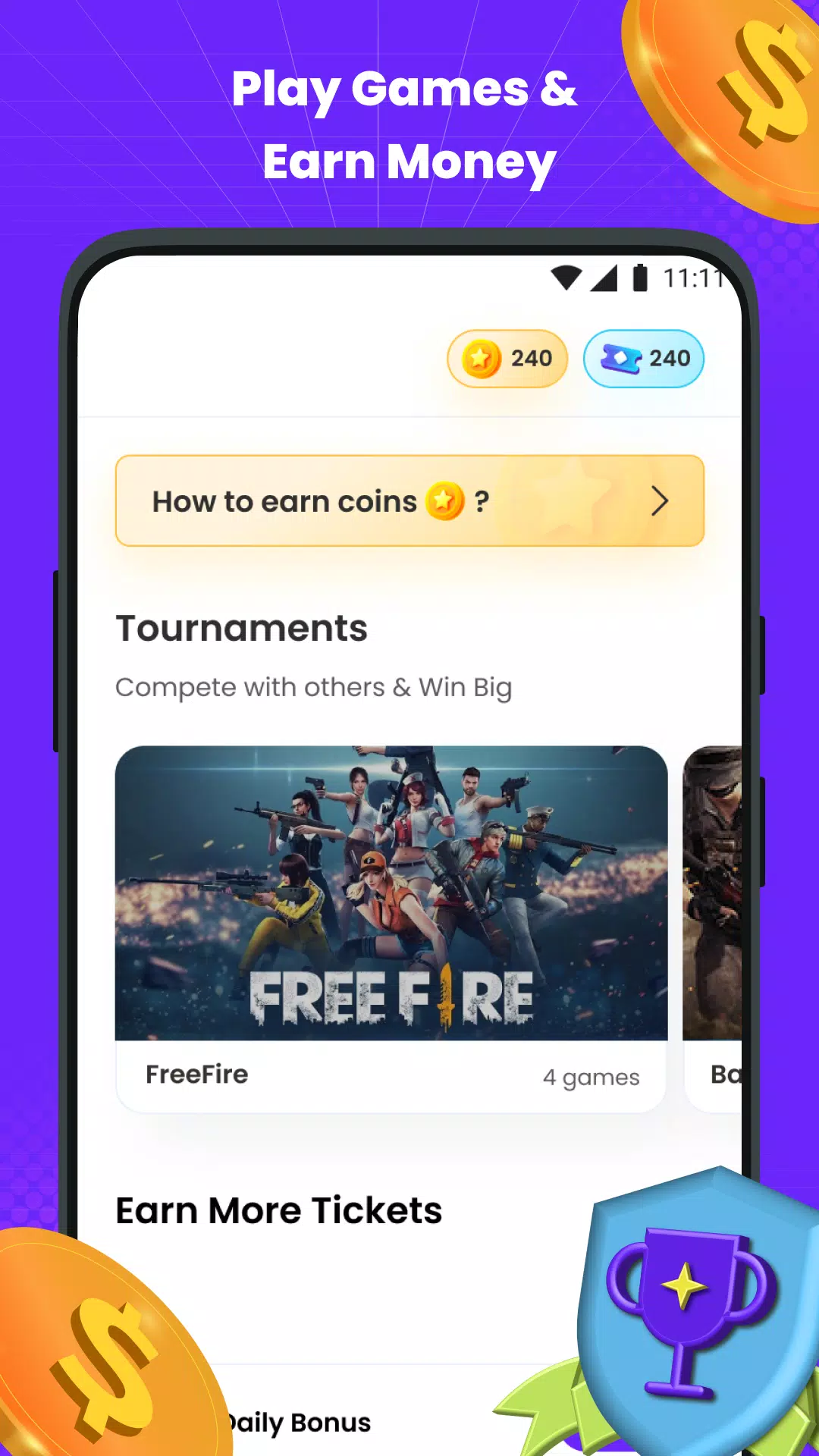mGamer – Earn Money, Gift Card スクリーンショット 3