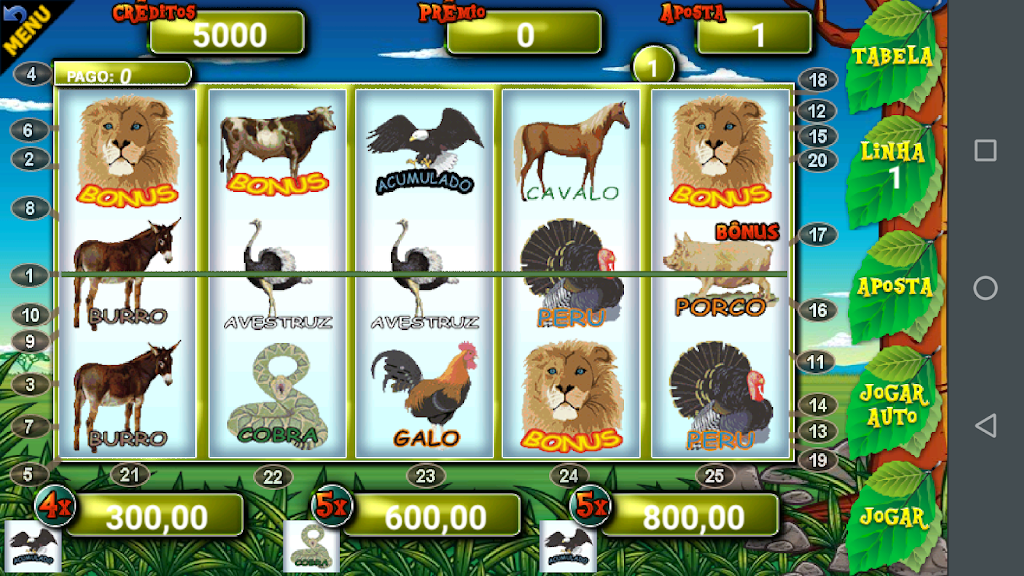 Jogo do Bicho Caça Níquel應用截圖第1張