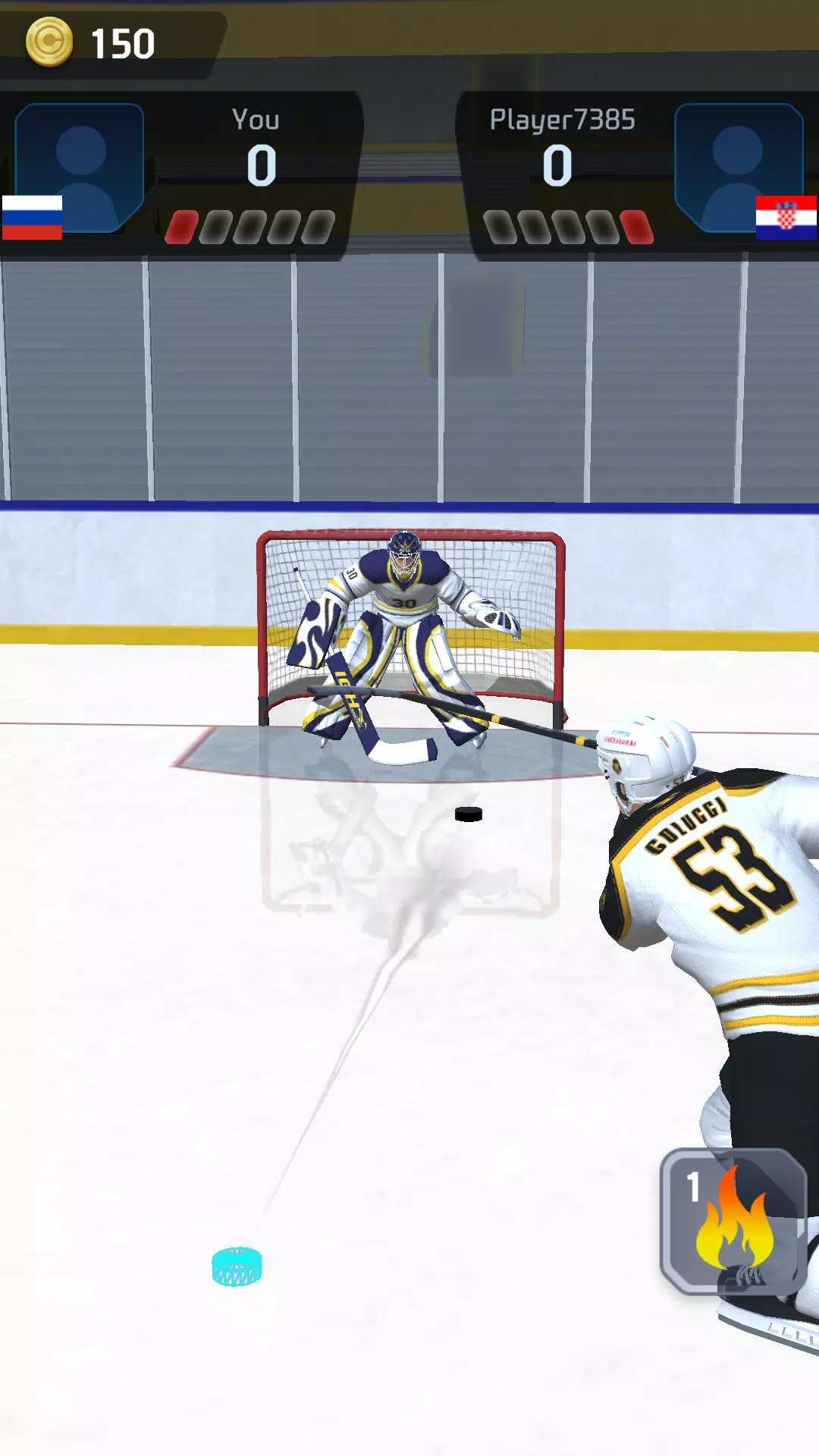 Hockey Game Stars 3D應用截圖第2張