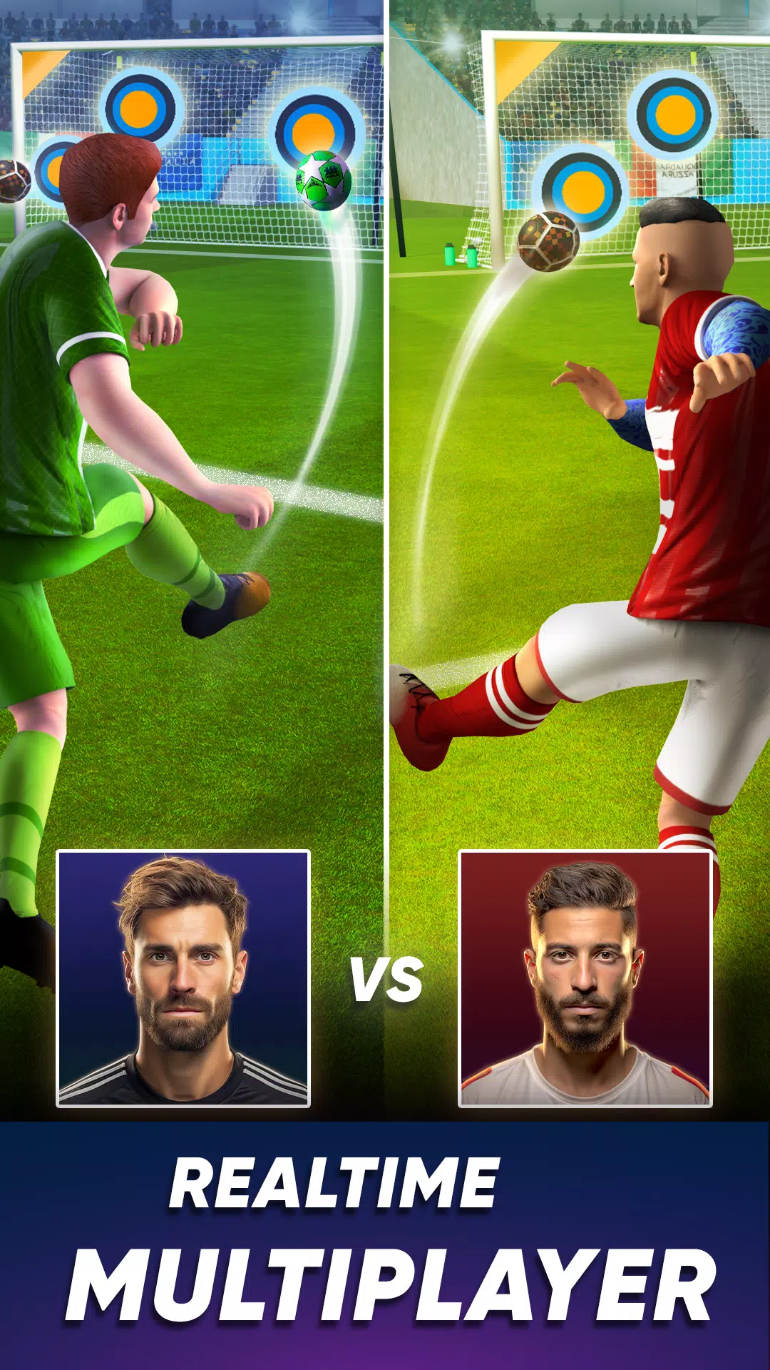 SOCCER Kicks - Stars Strike 24 Screenshot 1