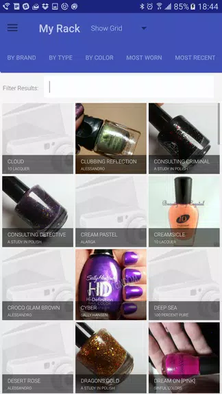 Nail Polish Rack स्क्रीनशॉट 1