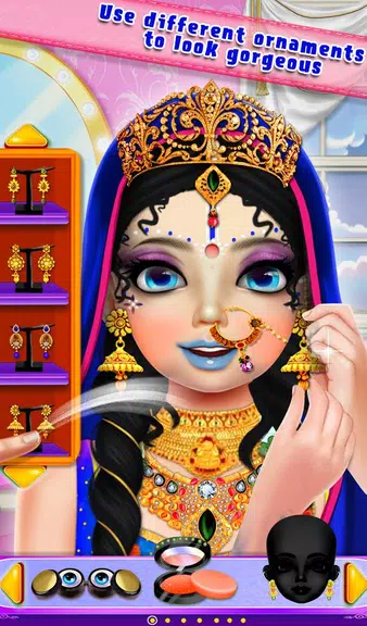 Indian Gopi Doll Fashion Salon Captura de pantalla 4