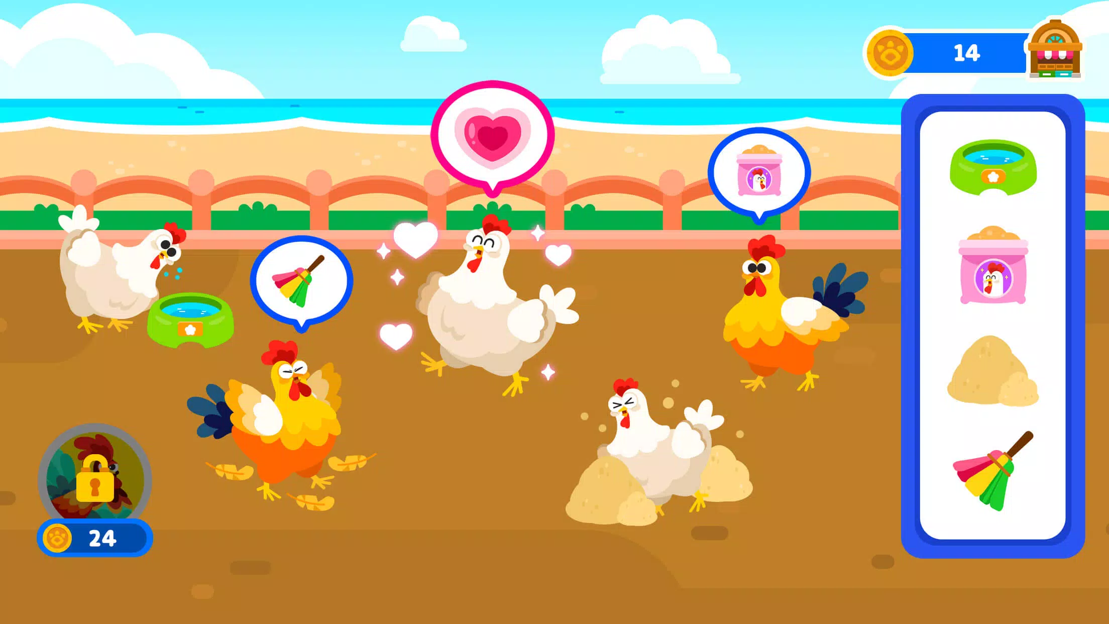 Cocobi Farm Town - Kids Game Скриншот 3