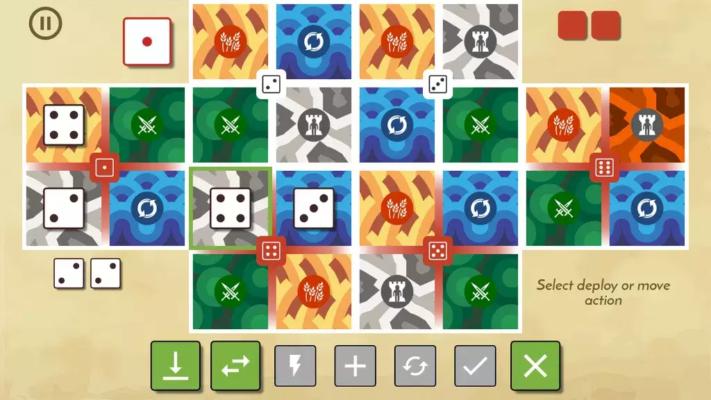 Land 6 Board Game 스크린샷 1