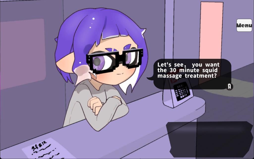 The Sweetest Salon ~OctoMassage~ Скриншот 1