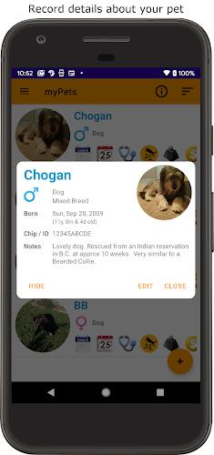 myPets - Pet Manager应用截图第2张