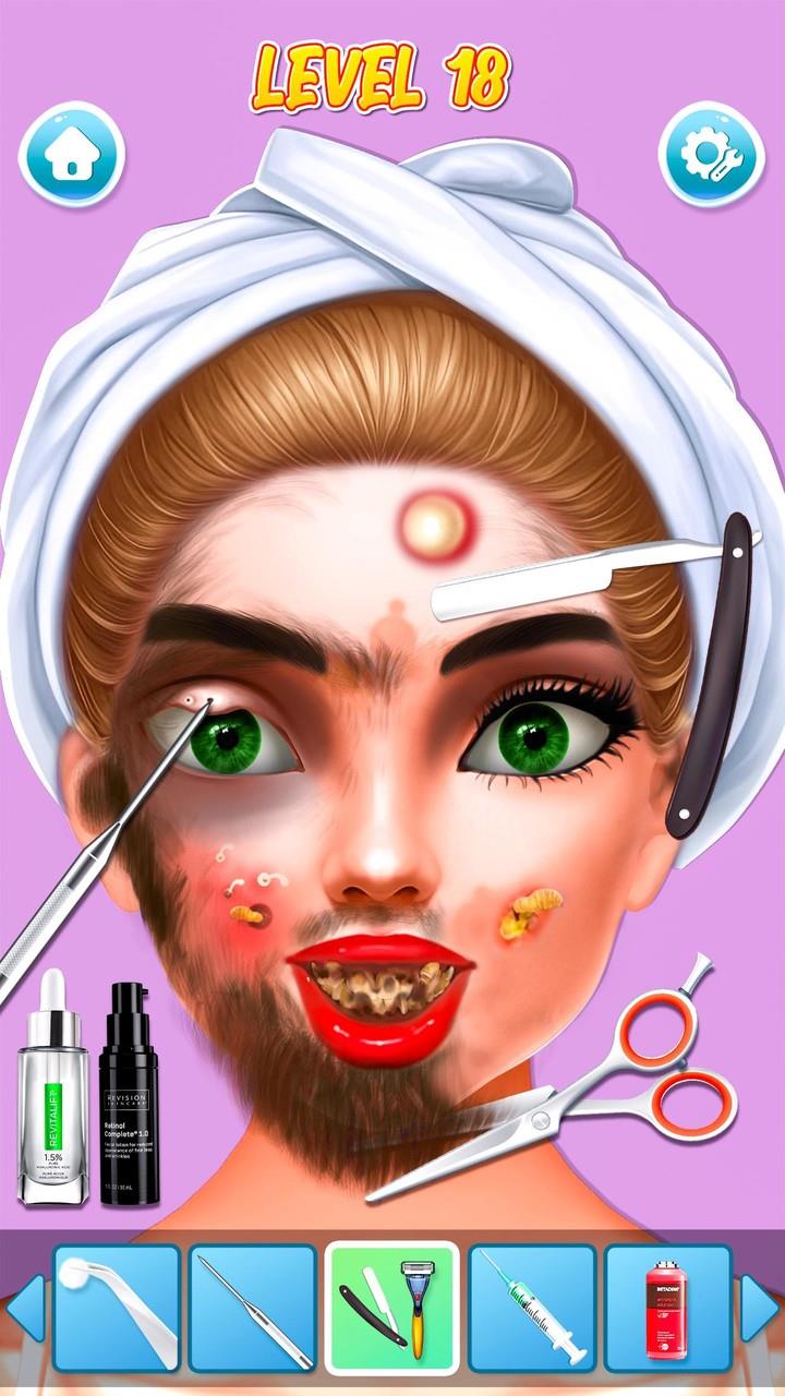 Jogos Makeover Girls Captura de tela 1